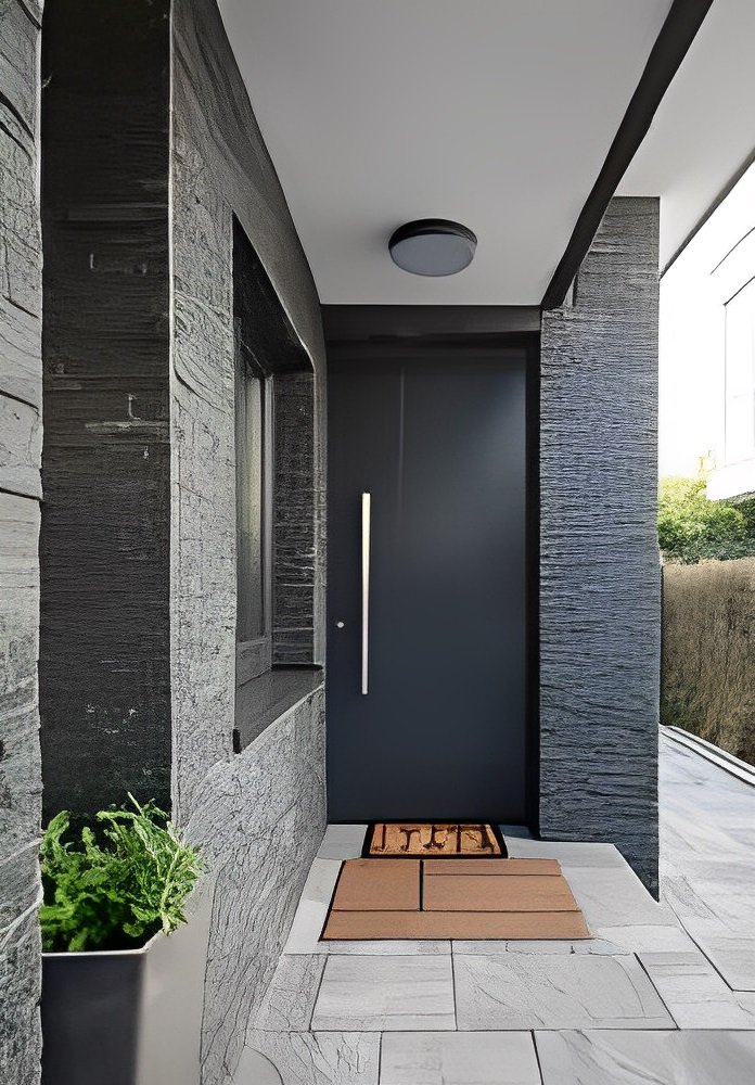 modern door